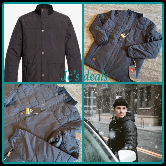 ⛄️ Quiksilver MEN'S CRUISER JACKET primal-oft PERFORMANCE NWT ⛄️ - Picture 1 of 3